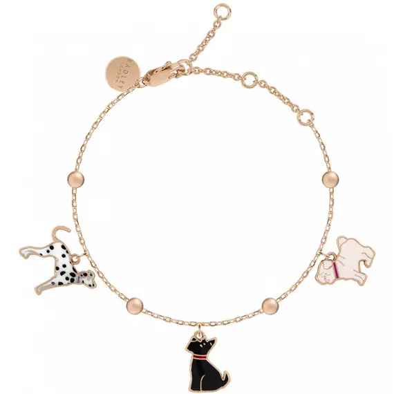 RADLEY LONDON Βραχιόλι Ροζ Χρυσό Από Ατσάλι RYJ3148S