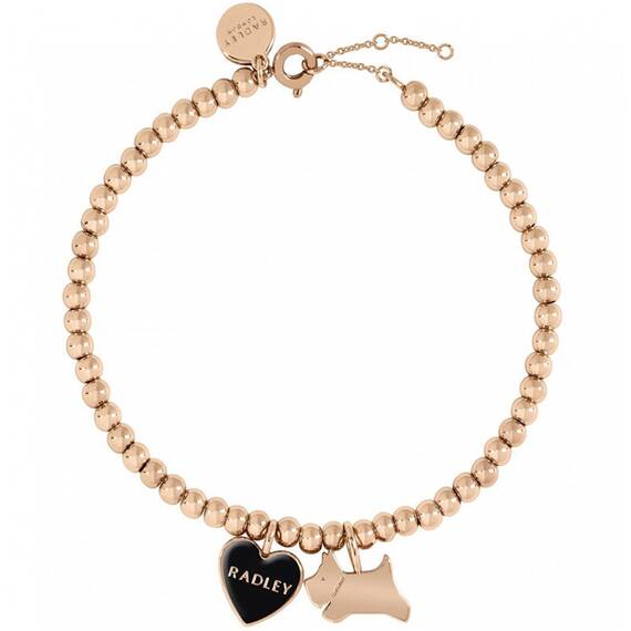 RADLEY LONDON Βραχιόλι Ροζ Χρυσό Από Ατσάλι Με Χάντρες RYJ3166S