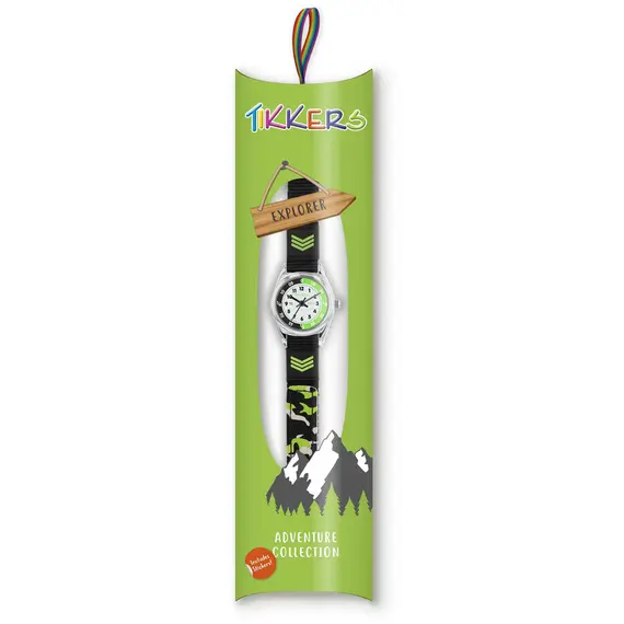 TIKKERS Boys Black Strap Camo Set TK0154, image 2
