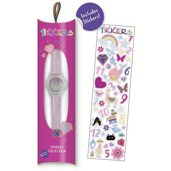 TIKKERS Girls Lilac Strap Ombre Shimmer Set TK0191, image 5