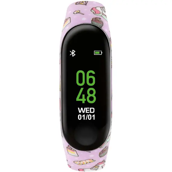 TIKKERS Series 1 Smartwatch Purple Unicorn Strap TKS01-0004