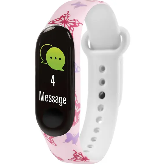 TIKKERS Series 1 Smartwatch Fuchsia Butterfly Strap TKS01-0005, image 3