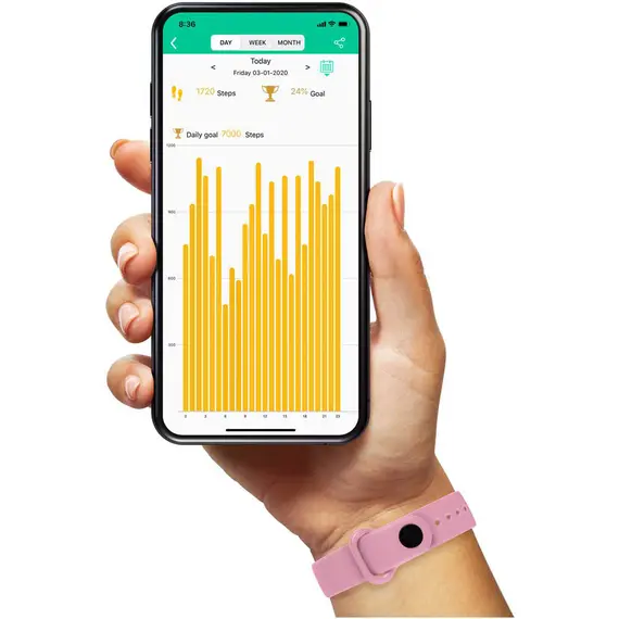 TIKKERS Series 1 Smartwatch Fuchsia Strap TKS01-0008, image 5