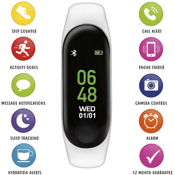 TIKKERS Series 1 Smartwatch White Strap TKS01-0010, image 2