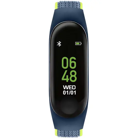 TIKKERS Series 1 Smartwatch Blue Canvas Strap TKS01-0012