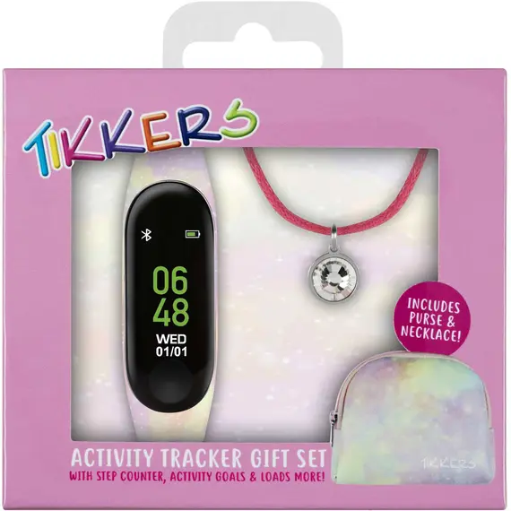 TIKKERS Series 1 Smartwatch Pink Galaxy Strap TKS01-0014-SET, image 5