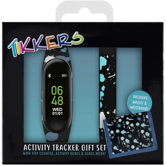 TIKKERS Series 1 Smartwatch Black Strap Με Περικάρπιο Και Πορτοφόλι, image 4