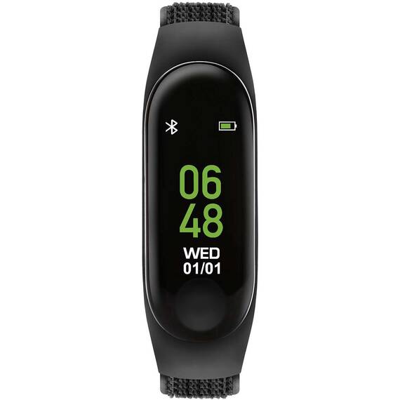 TIKKERS Series 1 Smartwatch Black Canvas Strap TKS01-0018