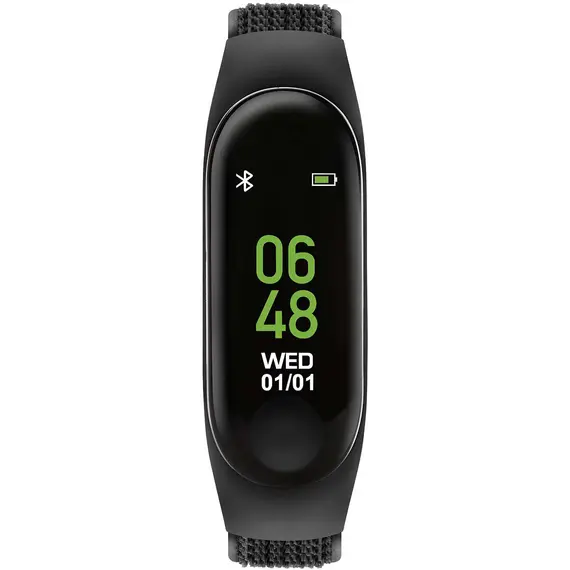 TIKKERS Series 1 Smartwatch Black Canvas Strap TKS01-0018