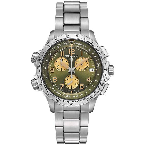 HAMILTON Khaki Aviation X-Wind GMT Chrono H77932160