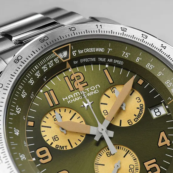 HAMILTON Khaki Aviation X-Wind GMT Chrono H77932160, image 3