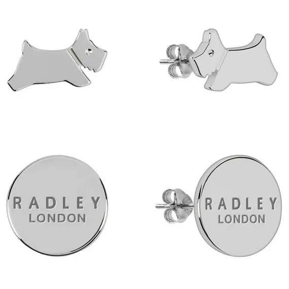 RADLEY LONDON Ασημένια Σκουλαρίκια Από Ατσάλι RYJ1209S