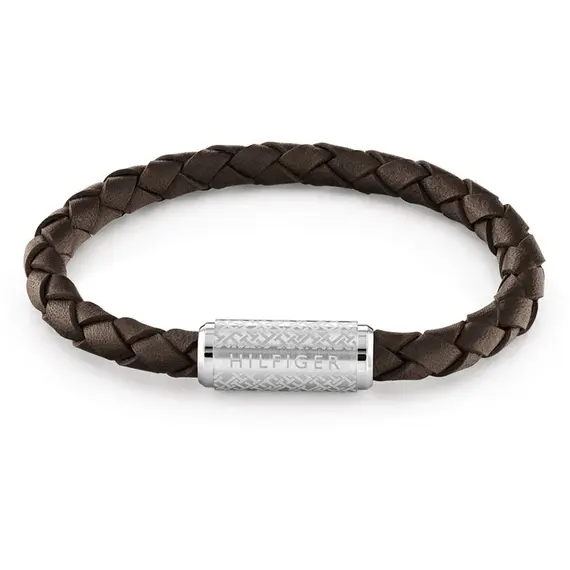 TOMMY HILFIGER Leather Stainless Steel Bracelet 2790478