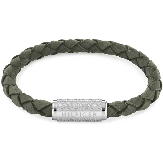 TOMMY HILFIGER Leather Stainless Steel Bracelet 2790481
