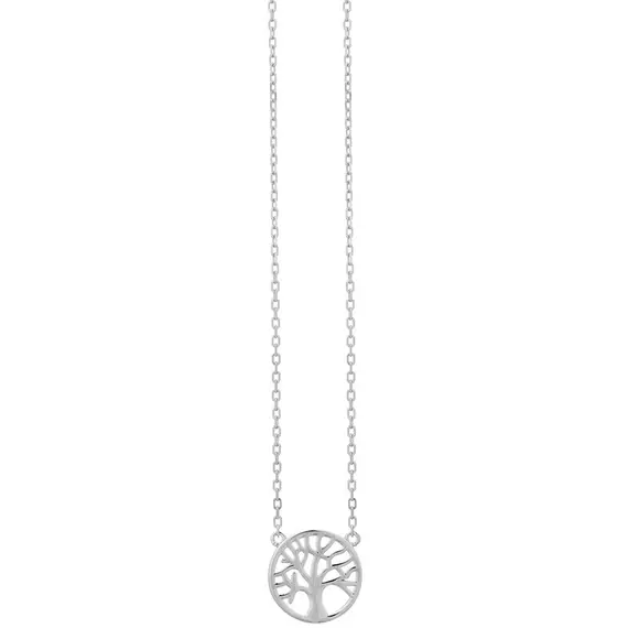 PRINCESILVERO Κολιέ Δέντρο Της Ζωής Από Ασήμι 925 45cm 3ZK-KD165-1