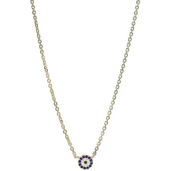PRINCESILVERO Κολιέ Χρυσό Από Ασήμι 925 Με Ζιργκόν 45cm 9B-KD063-3