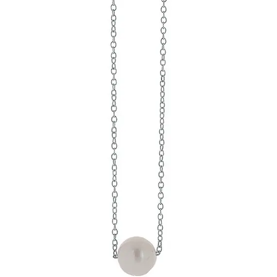 PRINCESILVERO Κολιέ  Από Ασήμι 925 Με Πέρλα 45cm 9W-KD001-1