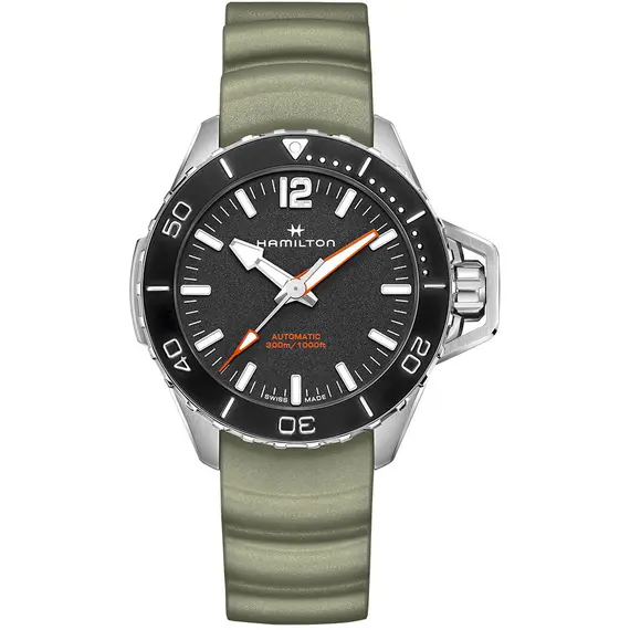 HAMILTON Khaki Navy Frogman Auto H77825331