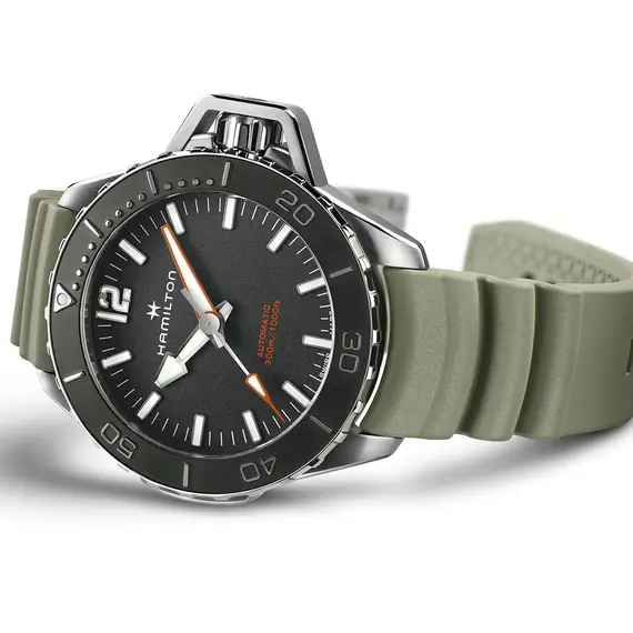HAMILTON Khaki Navy Frogman Auto H77825331, image 2