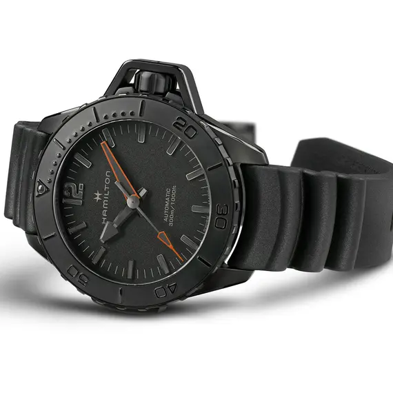 HAMILTON Khaki Navy Frogman Auto H77845330, image 2