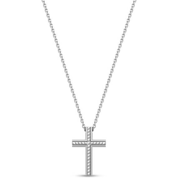 POLICE Geometric Metal Stainless Steel Necklace 70cm PEAGN0001401