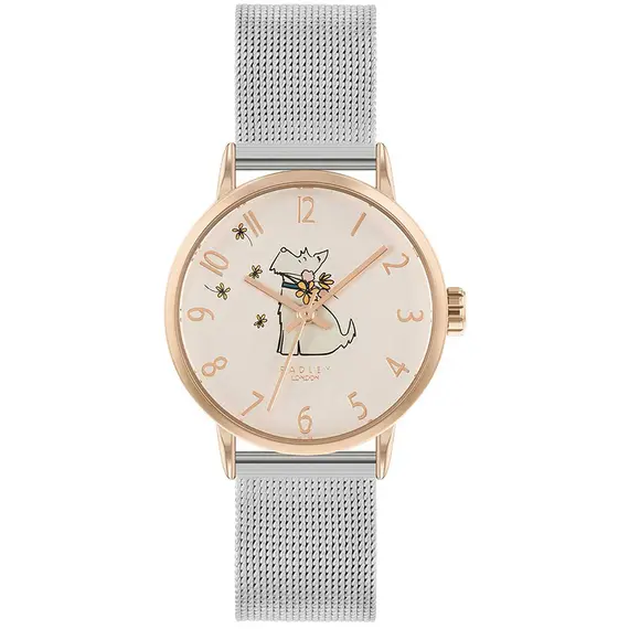RADLEY LONDON Dog Holding Flowers RY4583