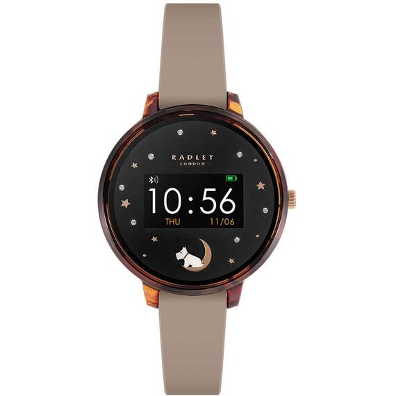 RADLEY LONDON Series 03 Smartwatch Dog Tortoise Grey Silicone RYS03-2096