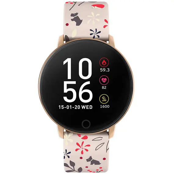 RADLEY LONDON Series 05 Smartwatch Rose Gold and Nude Silicone RYS05-2042