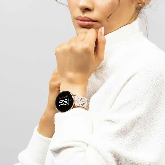 RADLEY LONDON Series 05 Smartwatch Rose Gold and Nude Silicone RYS05-2042, image 3