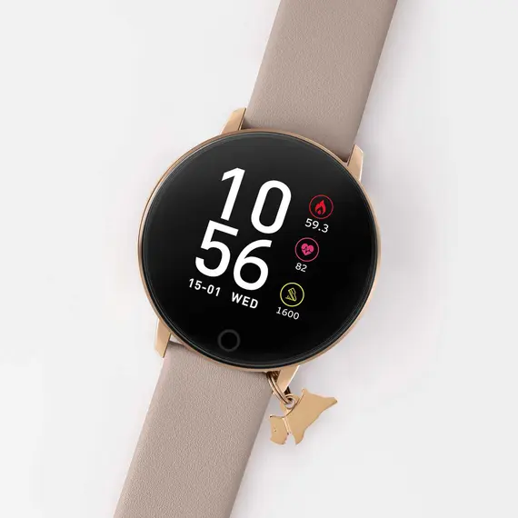 RADLEY LONDON Series 05 Smartwatch With Charm Rose Gold and Nude Leather RYS05-2100-INΤ, image 2