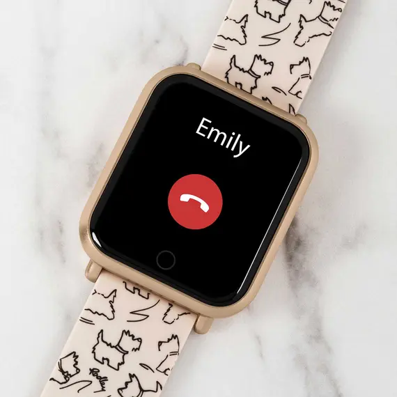 RADLEY LONDON Series 06 Smartwatch Rose Gold Cream Silicone RYS06-2064, image 4