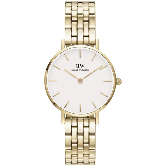 DANIEL WELLINGTON Petite Lumine 5-Link Evergold DW00100614