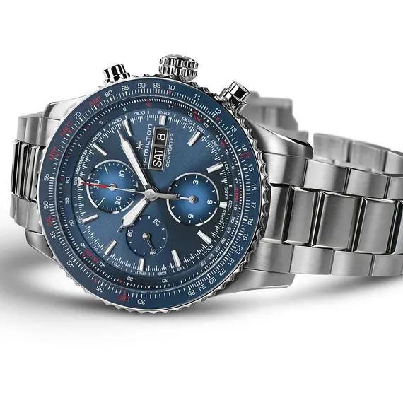 HAMILTON Khaki Aviation Converter Auto Chronograph H76746140, image 2