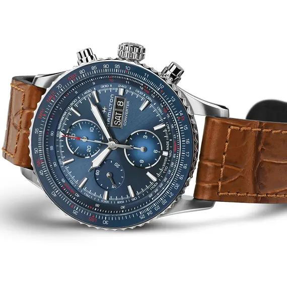 HAMILTON Khaki Aviation Converter Auto Chronograph H76746540, image 2