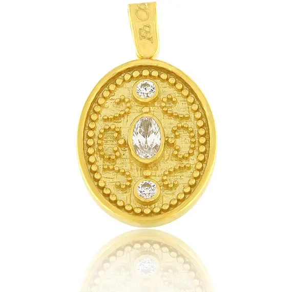 FACADORO Gold 14K Charm ΚΩΝ-000017Κ