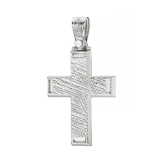 TRIANTOS Σταυρός Σε Λευκό Χρυσό 14K 1.2.1325W
