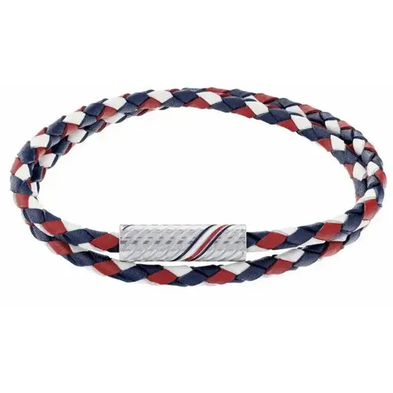 TOMMY HILFIGER Leather Stainless Steel Bracelet 2790472