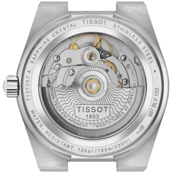 TISSOT T-Classic PRX 35mm Powermatic 80 T1372071104100, image 4