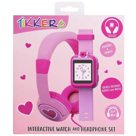 TIKKERS Interactive Smartwatch Pink Strap TKS02-0001, image 2