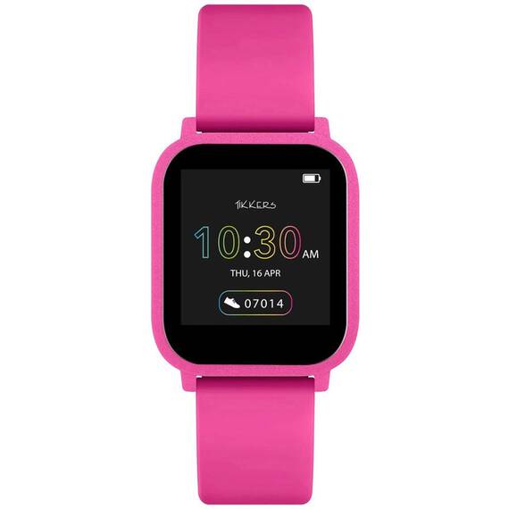 TIKKERS Teen Smartwatch Bright Pink TKS10-0003