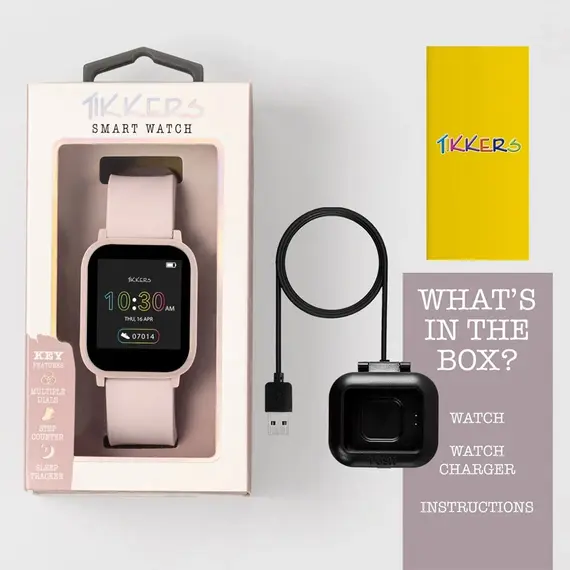 TIKKERS Teen Smartwatch Nude TKS10-0006, image 3