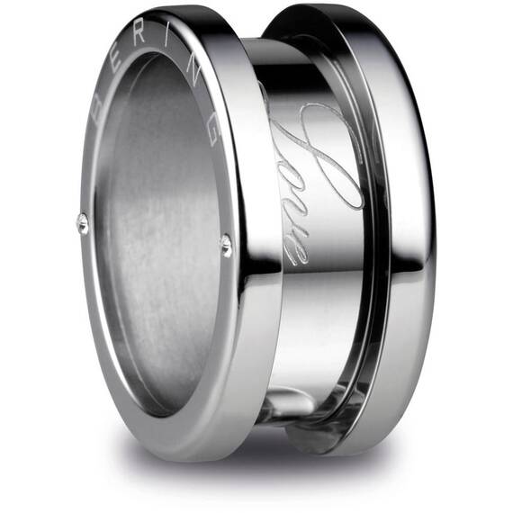 BERING Arctic Symphony Stainless Steel Ring 520-10-X4
