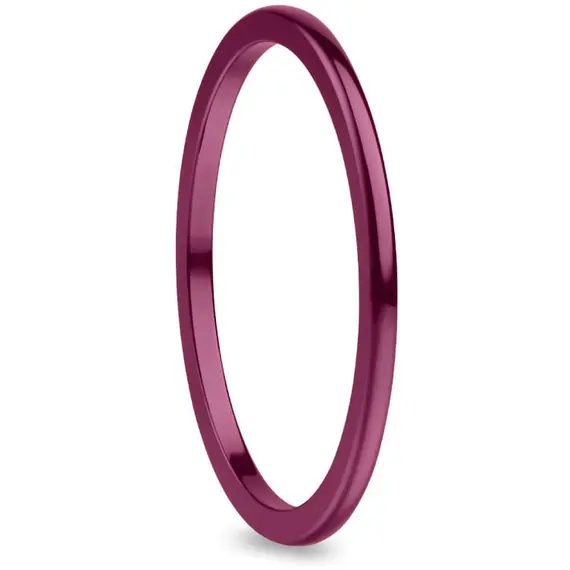 BERING Arctic Symphony Μωβ Δαχτυλίδι Από Ανοξείδωτο Ατσάλι 564-90-X0