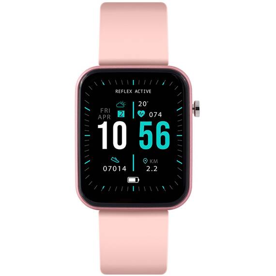 REFLEX ACTIVE Series 13 Smartwatch Pink Silicon Strap RA13-2138