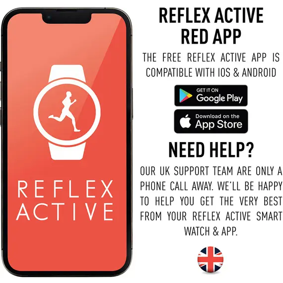 REFLEX ACTIVE Series 13 Smartwatch Pink Silicon Strap RA13-2138, image 5