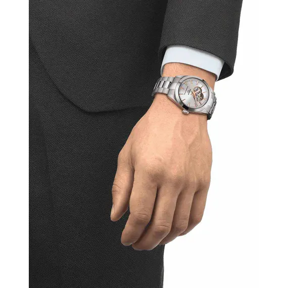 TISSOT Gentleman Powermatic 80 Open Heart T1274071103101, image 2