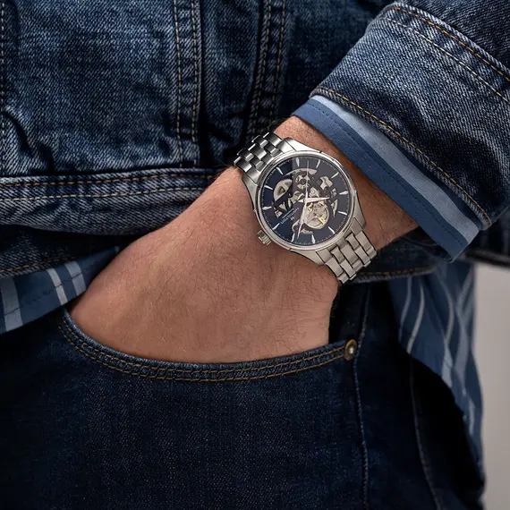 HAMILTON Jazzmaster Skeleton Automatic H42535141, image 2