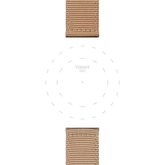 TISSOT Genuine Textile Strap 22/22 T852046752, image 2