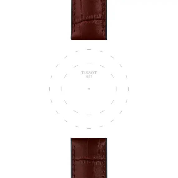 TISSOT Genuine Leather Strap 22/22 T852046767, image 2