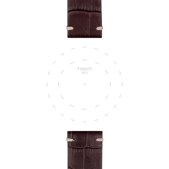 TISSOT Genuine Leather Strap 22/22 T852046773, image 2